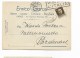 Francobollo 30 Centesimi 1938 Su Biglietto Enrico Garosi Firenze - Marcophilie