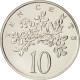 Monnaie, Jamaica, Elizabeth II, 10 Cents, 1976, Franklin Mint, USA, FDC - Jamaique