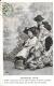 [DC3751] CPA - AMOUREUSE PECHE - Viaggiata 1907 - Old Postcard - Femmes