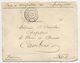 MADAGASCAR - 1897 - ENVELOPPE FM Du CORPS EXPEDITIONNAIRE à TAMATAVE Pour CAMBRAI - Army Postmarks (before 1900)