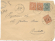 STORIA POSTALE REGNO - UMBERTO I° - DUE FRONTESPIZI  RACCOMANDATE 1892/1893 - Storia Postale