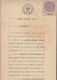 REP-186 CUBA REPUBLICA REVENUE (LG-1090) JUBILACION NOTARIAL 1929 COMPLETE DOC. - Strafport