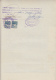 REP-202 CUBA REPUBLICA REVENUE (LG-1106) 5c (10) TIMBRE NACIONAL 1958 + 50c (3)  JUBILACION NOTARIAL 1954 COMPLETE DOC D - Portomarken