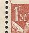 IRIS N° 652 BLOC DE 4  VARIETEE NEUF** LUXE SANS CHARNIERE / MNH - 1939-44 Iris