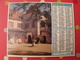 Calendrier Illustré En Carton De 1982. Almanach Des PTT Postes Facteur. Chateau De Loubressac Vache - Grossformat : 1981-90