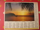 Calendrier Illustré En Carton De 1977. Almanach Des PTT Postes Facteur. Martinique Cap Fréhel - Formato Grande : 1971-80