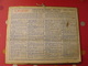 Calendrier Illustré En Carton De 1975. Almanach Des PTT Postes Facteur. Chasse Chien - Formato Grande : 1971-80