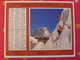 Calendrier Illustré En Carton De 1968. Almanach Des PTT Postes Facteur. Vogué, Montagne Cordée - Big : 1961-70