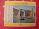 Calendrier Illustré En Carton De 1970. Almanach Des PTT Postes Facteur. Annecy, Montagne - Grossformat : 1961-70