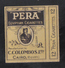 PERA C.COLOMBOS LTD.CAIRO MALTA  PACKET OF 12 CIGARETTE - 1910 VERY RARE - - Empty Cigarettes Boxes