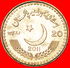 § CHINA 1951: PAKISTAN &#x2605; 20 RUPEES 2011 UNC MINT LUSTER! LOW START &#x2605; NO RESERVE! - Pakistán