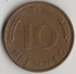 @Y@    Duitsland  10 Pfennig  1971      (4337) - 10 Pfennig