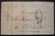 1819 Cachet Rouge 45/ AIGUILLON Sur Une Lettre Pour Nérac (Lot Et Garonne) - 1801-1848: Précurseurs XIX