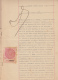 REP-221 CUBA REPUBLICA REVENUE (LG-1125) 1$  JUBILACION NOTARIAL COMPLETE DOC DATED 1934. - Portomarken