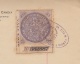 REP-225 CUBA REPUBLICA REVENUE (LG-1129) 50c JUBILACION NOTARIAL COMPLETE DOC DATED 1932. - Timbres-taxe