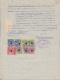 REP-236 CUBA REPUBLICA REVENUE (LG-1141) 5 + 10c (2) + 50c (2) TIMBRE NACIONAL 1958 + PALACIO DE JUSTICIA 1952 + JUBILAC - Timbres-taxe