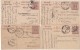 4 Diff., Place Postmark, , British India Jaipur State Postcard, Used Postal Stationery, Horse, Post Card - Jaipur