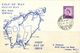 PA1784 Isle Of Man 1962 Map Commemorative Envelope MNH - Isola Di Man