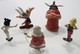 Asterix Lot De 5 Figurines Figurine Huilor 1967 Differentes En Plastique Dur En L'etat (photos) - Figurines En Plastique
