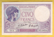 BILLET FRANCAIS - 5 Francs Violet 24-9-1924 SUP+ - 5 F 1917-1940 ''Violet''