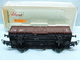 Liliput - WAGON TOMBEREAU DSB EUROP 2 Essieux Brun Foncé Réf. 23160 BO HO 1/87 - Goods Waggons (wagons)