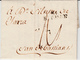 PREPHILATELIE FRANCE- LETTRE DE BAYONNE POUR SANT SEBASTIEN -ESPAGNE-   ---1795--- - 1701-1800: Précurseurs XVIII