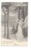 16087 - Joyeux Noël Ange Tirant Sur Cloche Village Et Sapins Carte Envoyée En 1903 - Autres & Non Classés