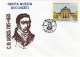 #BV6400  MUSIC,C.M. WEBER,SPECIAL COVER WITH STAMP,OBLITERATION CONCORDANTE, 1996,ROMANIA. - Music