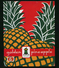 # PINEAPPLE NINO FRUIT GOLDEN 6 Fruit Tag Balise Etiqueta Anhanger Ananas Pina - Fruits & Vegetables