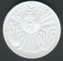 Meissen Porzellan-Medaille John Montag "Clown" In Weiß, D.50,9mm, Zust. I/II - Autres & Non Classés