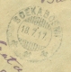 Delcampe - Nederlands Indië - 1917 - 4 Zegels Op R-cover Lokaal Soekaboemi - Nederlands-Indië