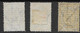 Russia - Offices Abroad - Tirkish Empire - Mi. - #12x MLH OG, #13 & # 14 Used; Sc. #20 MLH OG, #21 & #22 Used - F-VF - Turkish Empire