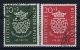 Bund: 1950  Mi 121 - 122 Used Obl Gestempelt - Usati