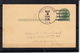 U.S.POSTAGE Entier De 1c  De  TAVERNIER  FLAG Floride  Le 2 MARS 1938  Cachet Militaire P.M. - 1921-40