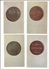 European Cities On Coins Of The 16-18th Centuries. Hermitage. Leningrad. 1973. 16 Postcards - Monnaies (représentations)