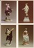 The Commedia Dell'Arte. Personages In 18th-century German Porcelain Statuary, Hermitage Leningrad 16 Postcards In Folder - Porzellan