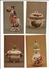 Meissner 18th Century Porcelains. 1975. Hermitage. Leningrad. 19 Postcards - Cartes Porcelaine