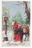 Carte Postale Fantaisie NOËL - PERE  NOËL Avec ANE Hotte  JOUET - Santa Claus