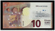 Test Note, Schottland  10 EURO, Testnote, Beids. Druck, RRRR, UNC, 127 X 67 Mm, Trial, Design-Studie - Sonstige & Ohne Zuordnung