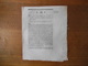 4 SEPTEMBRE 1791 LOI RELATIVE AUX TROUBLES EXCITES DANS LE DISTRICT DE CHÂTILLON ET QUI FIXE A BRESSUIRE L'ADMINISTRATIO - Centre - Val De Loire