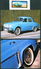 BRAZIL #2802 C -  CLASSIC CARS : RENAULT GORDINI  -   STAMP And POSTCARD - 2001 - Neufs