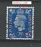 1937 - 47  N° 213 OUTREMER FONVER   GEORGE  VI OBLITÉRÉ - Variétés, Erreurs & Curiosités