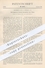 Original Patent - Sachsse & Co. , Halle / Saale , 1878 , Zerlegbarer Grude - Kochofen Aus Ton | Kochherd , Herd , Ofen ! - Documents Historiques