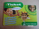 Ticket Téléphone International France Télécom 7,5 € Validité 30/11/2003 - FT