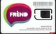 Bosnia  - Mtel "FREND" -  (GSM SIM) - Used Without Chip - Bosnien