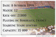 NAMIBIA(chip) - Rugby World Cup 1999/Namibia Vs France, Used - Namibia