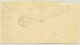 Nederlands Indië - 1888 - Punt- En KR Stempel Padang Sidempoean Op Gehavende Cover G6 Naar Padang - Indes Néerlandaises