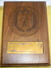 USA, US NAVY INTELLIGENCE WOODEN ARTISTIC INSIGNA - Police