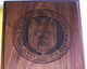 USA, US NAVY INTELLIGENCE WOODEN ARTISTIC INSIGNA - Police