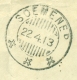 Nederlands Indië - 1913 - KB SOEMENEP Op Matig Postwaardestuk Naar Bergen Op Zoom / Nederland - Indes Néerlandaises